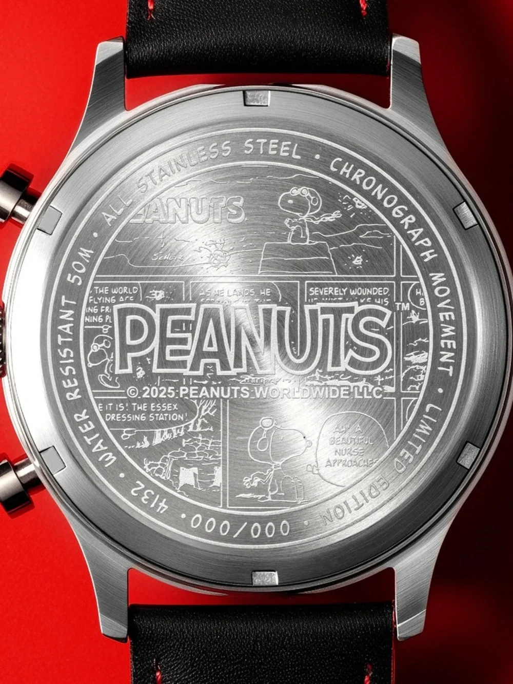 AVI-8 Hawker Hurricane Peanuts Snoopy Flying Ace Watch
